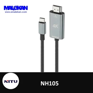 کابل انتقال تصویر نیتو Nitu Type-C To HDMI مدل NHI05
