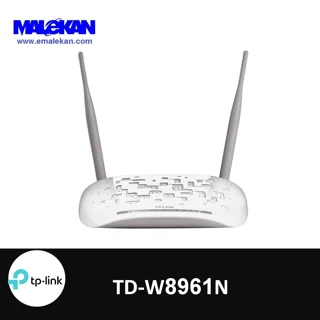 مودم روتر ADSL2 Plus بی‌سیم N300 تی پی-لینک مدل TD-W8961N_V1