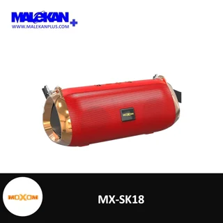 اسپیکر بلوتوثی قابل حمل موکسوم (قرمز) مدل MX-SK18