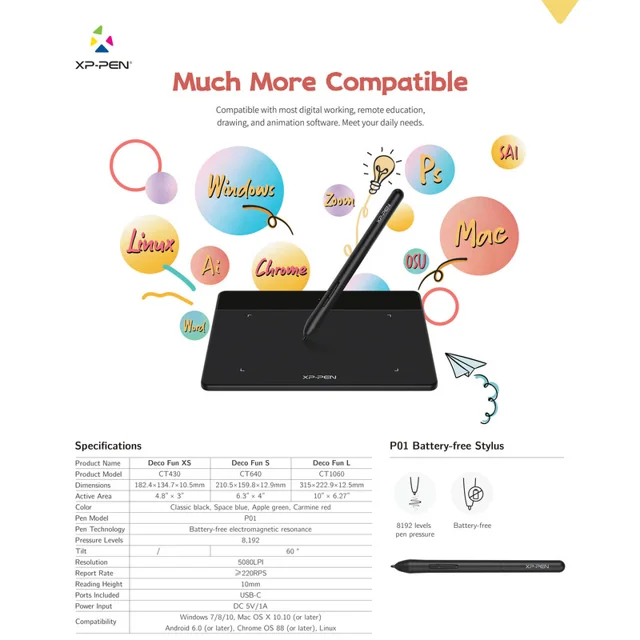 قلم نوری ایکس پی-پن مدل Deco Fun S CT640 102116016