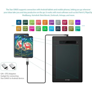 قلم نوری ایکس پی.پن مدل XP Pen Star G960S plus 102115523