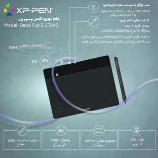 قلم نوری ایکس پی-پن مدل Deco Fun S CT640 102116017
