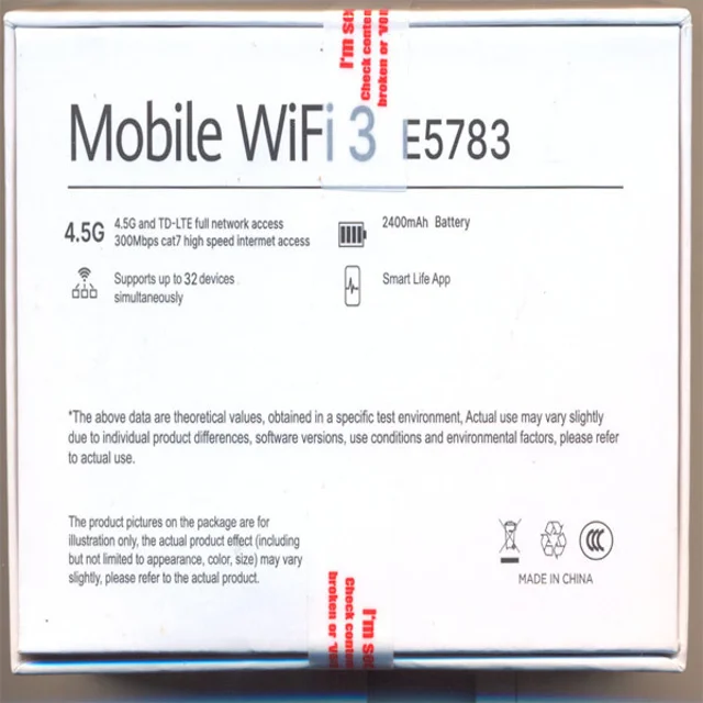 مودم TD-LTE هوآوی مدل E5783-330 4.5G 102028080