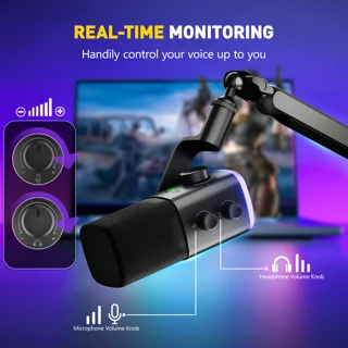 میکروفون استودیویی داینامیک فای فاین مدل AmpliGame AM9 102060520