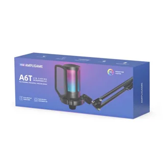 میکروفن کندانسر گیمینگ فای فاین مدل AMPLIGAME A6T 102060627