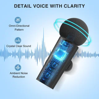 ست میکروفن بی سیم فای فاین مدل M8 102060655