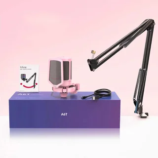 میکروفن کندانسر گیمینگ فای فاین مدل AMPLIGAME A6T 102060628