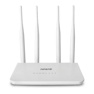 مودم 4G LTE نتربیت مدل NW-431F با پشتیبانی از استاندارد Wi-Fi 4، سرعت 300Mbps در باند 2.4GHz، چهار پ