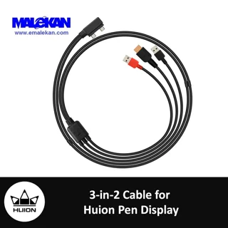 کابل مانیتور هویون مدل :3in-2 Cable for Huion Pen Display