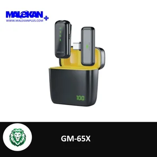 میکروفن یقه ای بی سیم گرین گرین لاین مدل Green Lion GM-65X GNMIC65XTYCBK